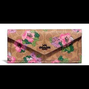 Coach floral wallet BNWT